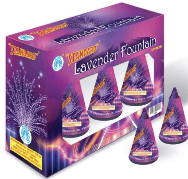 STANDARD-LAVENDER FLOWERPOT